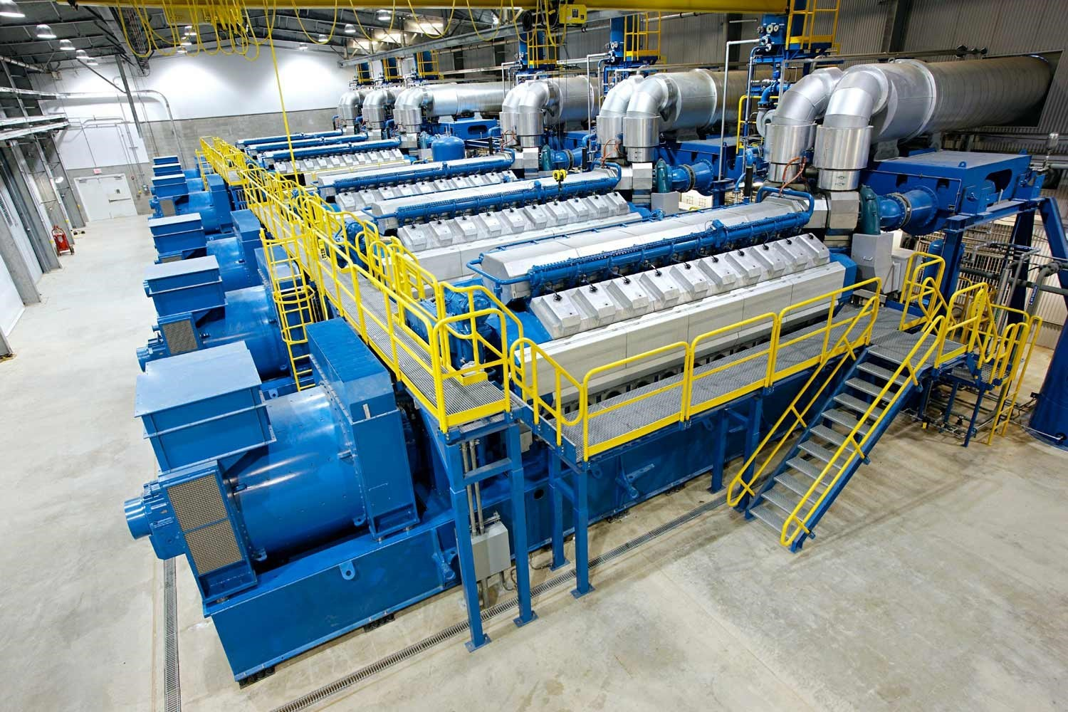 HFO Gas Engine Power Plant